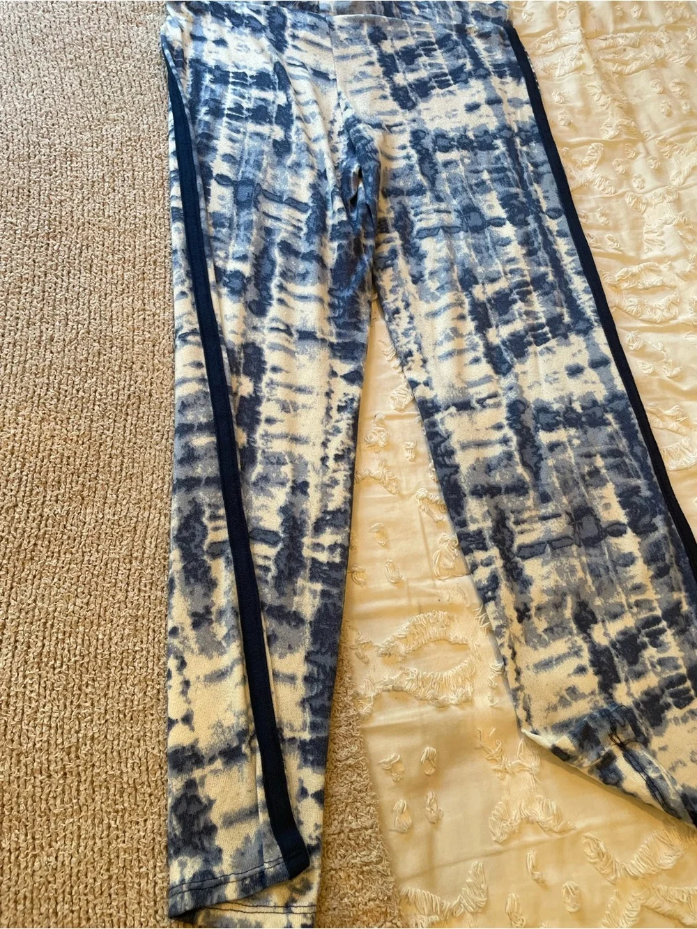 Lucky Brand Tie-Dye Pajama Tank Top & Pants Sleep Set - Size XS